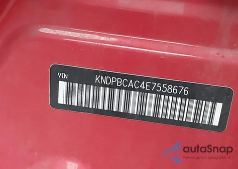 2014 Kia Sportage Lx z USA, uszkodzony, nr VIN KNDPBCAC4E7558676